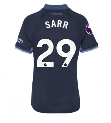 Tottenham Hotspur Pape Matar Sarr #29 Udebanetrøje Dame 2023-24 Kort ærmer
